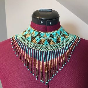 Peruvian Handmade Beaded choker
